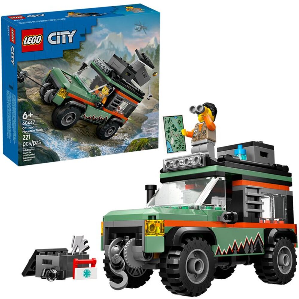 LEGO® City Great Vehicles Off-Road 4x4 Mountain Truck 60447 COLLECTIBLES